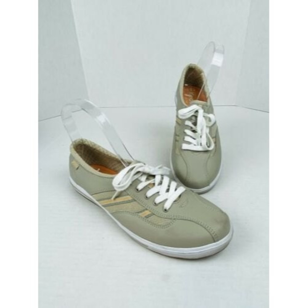 Keds Leather Stone Lace Up Oxford Athletic Shoes WH46568 Womens 7 WORN 1 TIME!